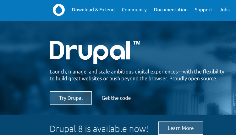 Joomla Alternatives - Drupal
