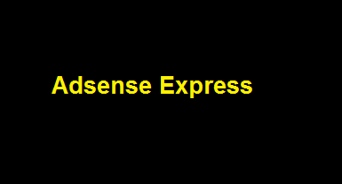 Adsense Express main