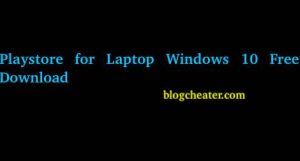 Playstore for Laptop Windows 10 Free Download