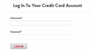 Post office credit card login