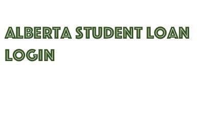 Alberta Student Loan Login