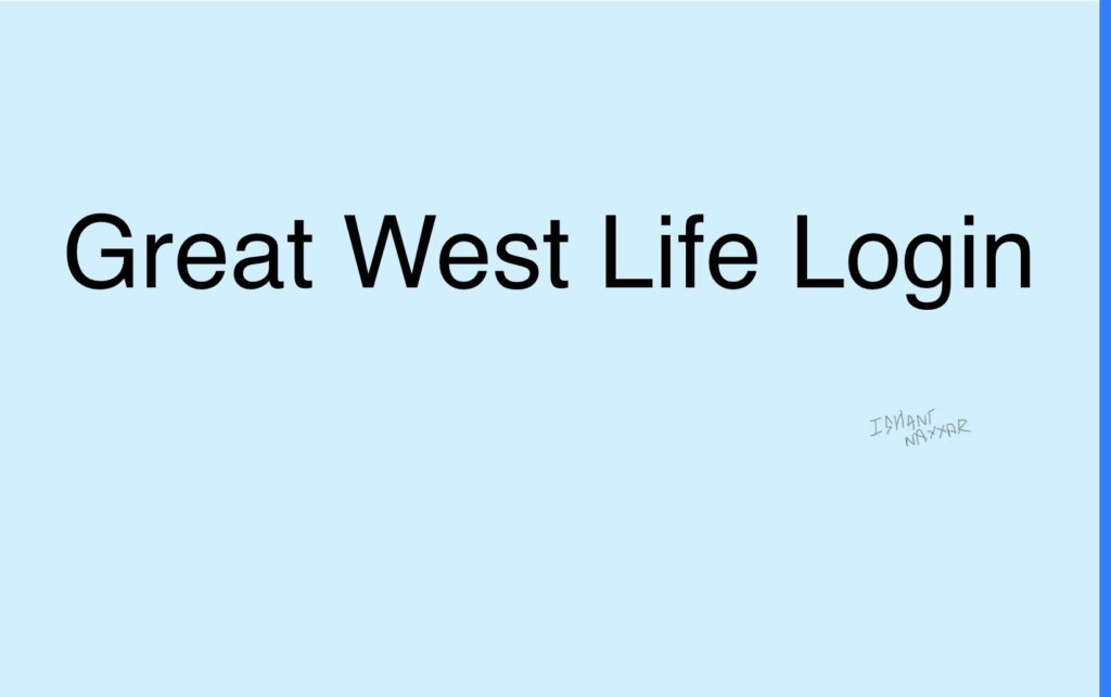 Great West Life Login